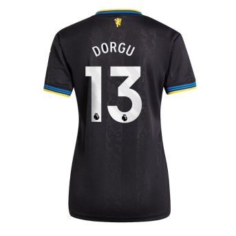 Manchester United Patrick Dorgu #13 Maglia Gara Terza Repliche 2025-26 Donna Maniche Corte